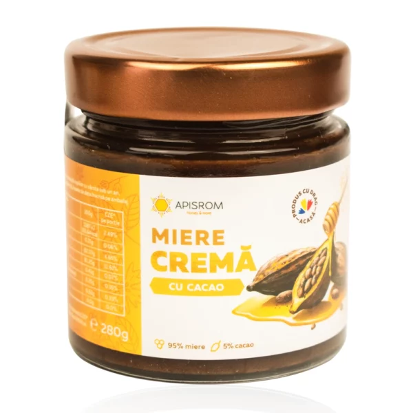 Miere crema cu cacao