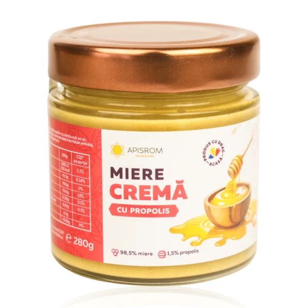 Miere crema cu propolis 