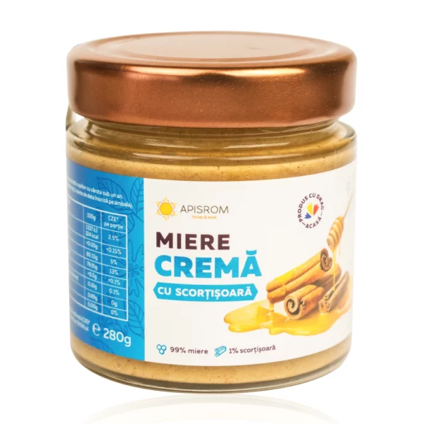 Miere crema cu scortisoara 